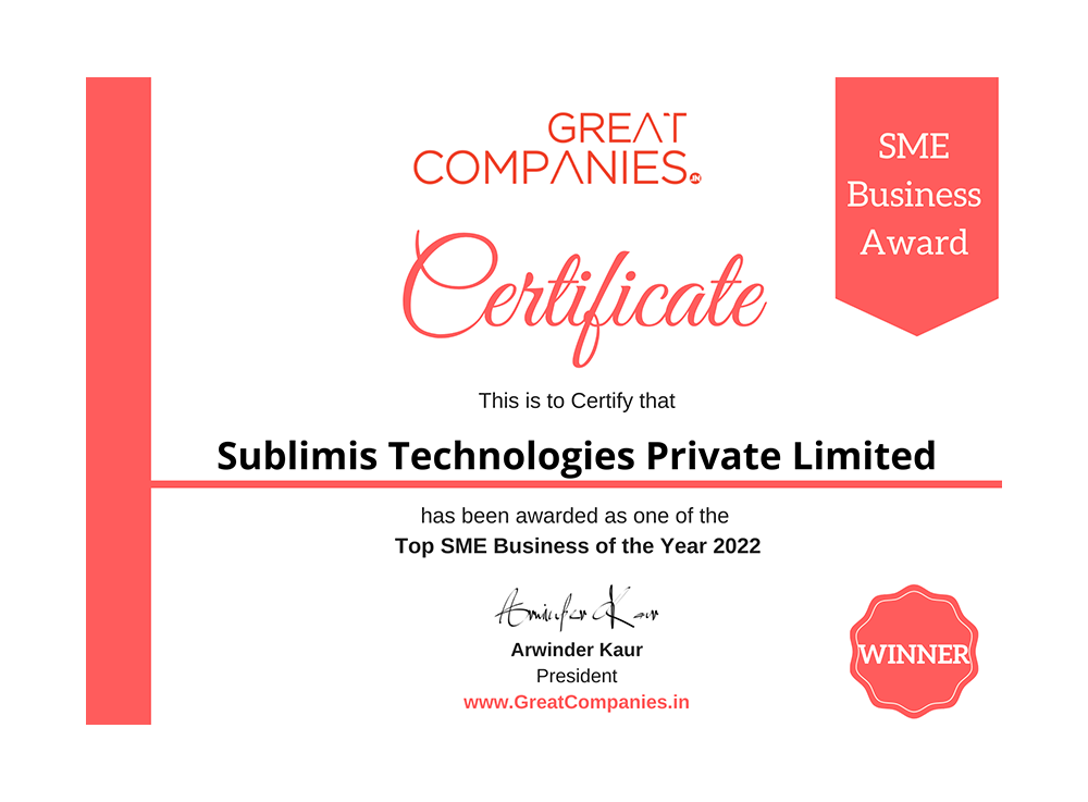 Top SME Business of The Year 2022